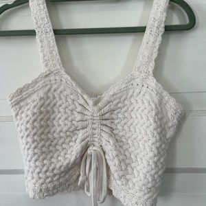 Knit Crochet Tank
